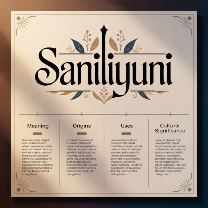 Saniliyuni